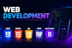 create a responsive webpage using HTML, CSS, and javascript