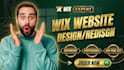 design wix website or wix website redesign