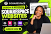 build squarespace business website design, redesign busines squarespace website