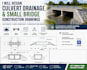 design culvert drainage and small bridge construction drawings