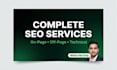 do complete SEO on page off page and technical audit