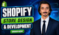 build, design, or redesign a professional shopify store