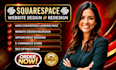 build squarespace website design redesign squarespace website squarespace design