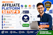 setup impact radius, cj affiliate, awin, partnerstack and amazon associates