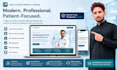 build or redesign a modern healthcare website using wordpress, wix, webflow