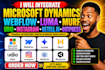 integrate microsoft dynamics webflow luma murf udio instagram retell ai botpress