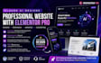 claude ai designs claude website into professional elementor pro pages animation