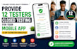 provide 12 testers closed testing 12 app testing for google play mobile app