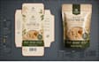 redesign, redraw al generated food label, packaging into print ready vector file