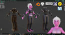 create vrchat avatar, 3d vtuber model, vroid, warudo, vseeface