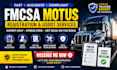 help with fmcsa motus registration, usdot updates and compliance