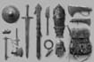 create weapon design and illustration