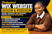 wix website design wix website redesign wix website development wix website