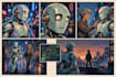 create ai comic book, illustrations any style