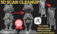 edit stl file remodel 3d stl scan cleanup optimize 3d model blender mesh repair