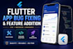 fix IOS and android mobile app bugs and provide maintenance
