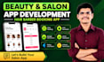 develop beauty and salon app, hair barber booking app in flutter