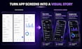 design app store and play store screenshots