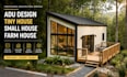 design architectural site plan, tiny house, adu, and small house plans