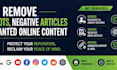 do online reputation management,orm, services to suppress negative links