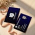 design a modern professional business card with qr code