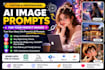 create custom ai image prompts
