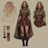 create dnd character design, concept art and illustration