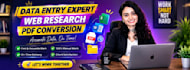 do data entry with five years of professional,