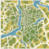 create detailed map illustration