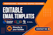 design  and optimise constant contact email campaigns , mail chimp