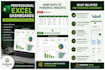 create professional excel dashboards and data visualizations