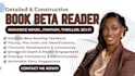 alpha read, beta read thriller, romance, scifi, novel beta reader, mystery novel