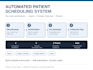 set up automated appointment reminder emails and messages