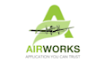 design high quality modern air works logo