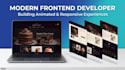 build a modern and animated frontend website