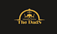 make dinner food restaurant logo with the dads