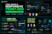 build a responsive frontend website