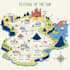 do event, tourist, and fantasy map illustration