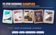 do modern flyer designing for your business
