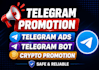 do telegram crypto promotion, crypto telegram marketing, telegram subscribers