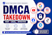 assistant with dmca takedown requests