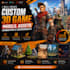 design custom 3d game models assets characters and environments