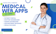 develop custom medical and healthcare web app