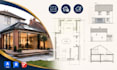 create home extension floor plans, architectural drafting and layouts
