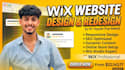 design and redesign your wix website professionally