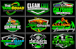 do agriculture tree landscape and lawn care logo