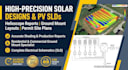 do helioscope solar design, ground mount layout, and pv sld