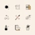 design a minimalistic svg icon set