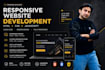 build a responsive front end website