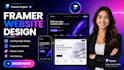 build a framer website with a responsive layout